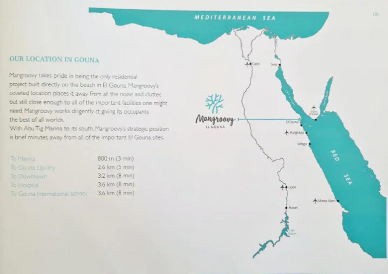 Joynant-Gouna Kite Road-2Room Mangroovy Free Beach Access - Pool View- Hurghada Bagian luar foto